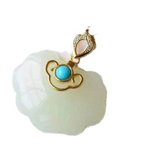 Zarte handwerkliche Silber Halskette