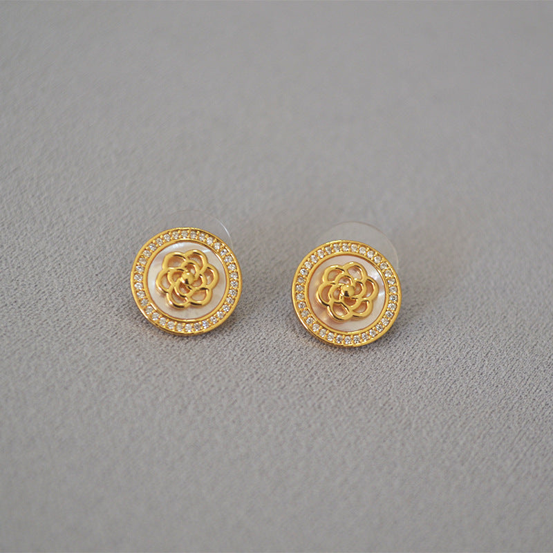 Atemberaubende Gold Ohrring für den Alltag