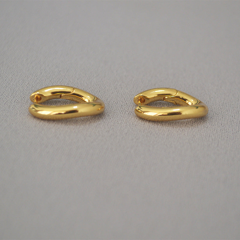 Atemberaubende Gold Ohrring für den Alltag