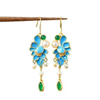 Schöne Perlen Ohrring mit einzigartigem Stil