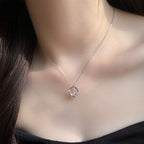 Zarte handwerkliche Halskette