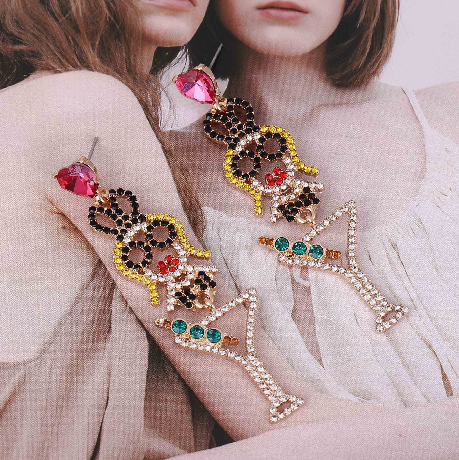 Atemberaubende Ohrring für den Alltag