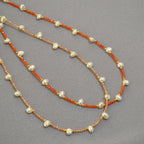 Romantische Perlen Halskette für besondere Momente