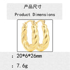 Elegante Gold Ohrring für jeden Anlass