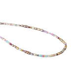 Zarte handwerkliche Perlen Halskette