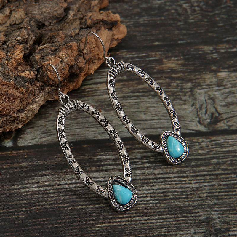 Atemberaubende Silber Ohrring für den Alltag