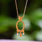 Schöne Halskette mit einzigartigem Stil