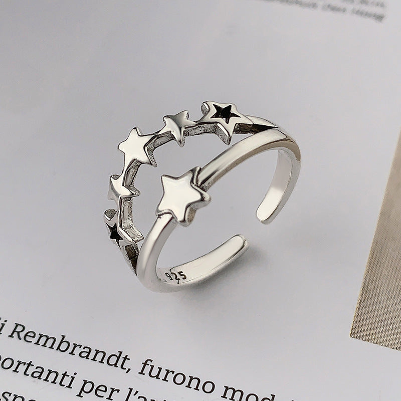 Romantische Silber Ring für besondere Momente