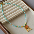 Romantische Gold Halskette für besondere Momente