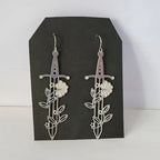 Handgefertigte Vintage Ohrring