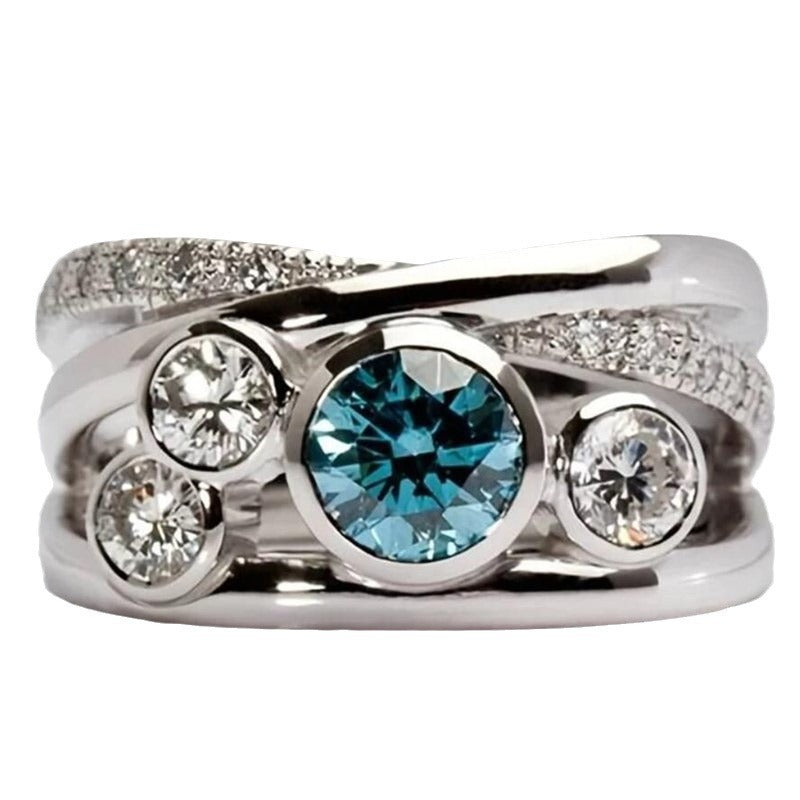 Romantische Silber Ring für besondere Momente