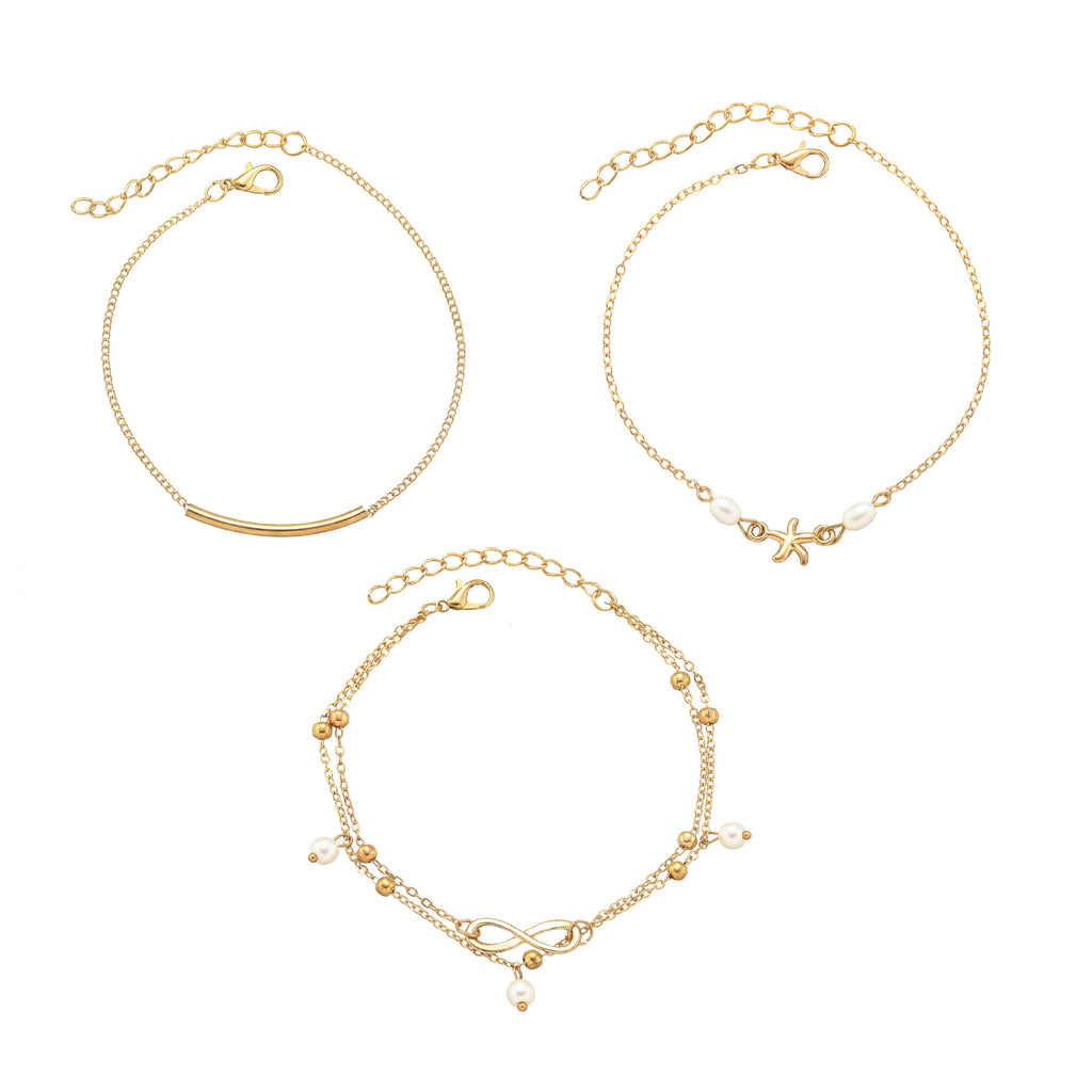 Atemberaubende Fußkette für den Alltag