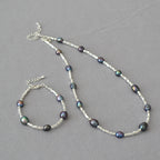 Schöne Silber Halskette mit einzigartigem Stil