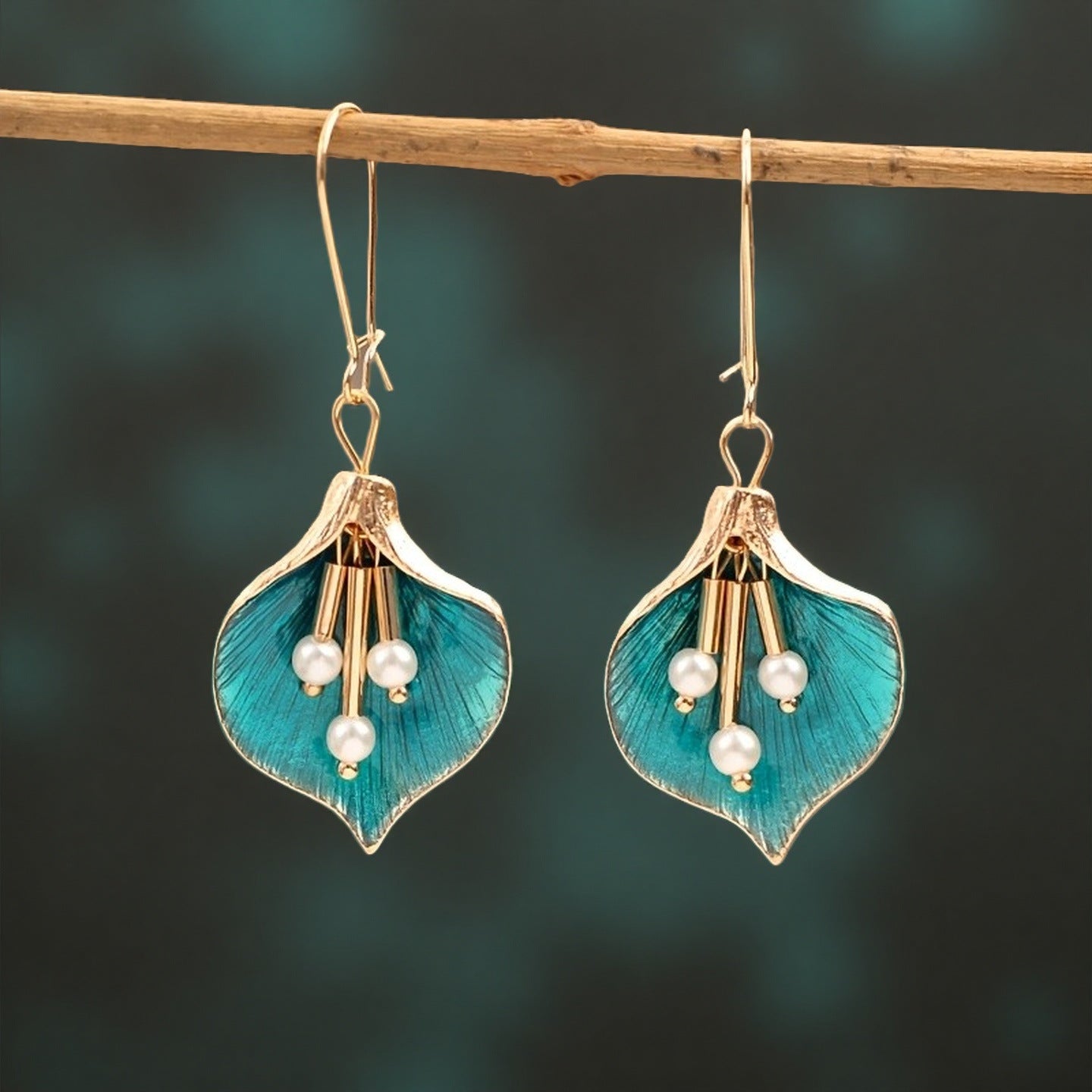 Romantische Perlen Ohrring für besondere Momente