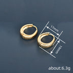 Atemberaubende Ohrring für den Alltag