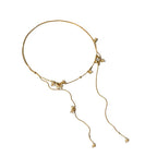 Zarte handwerkliche Halskette