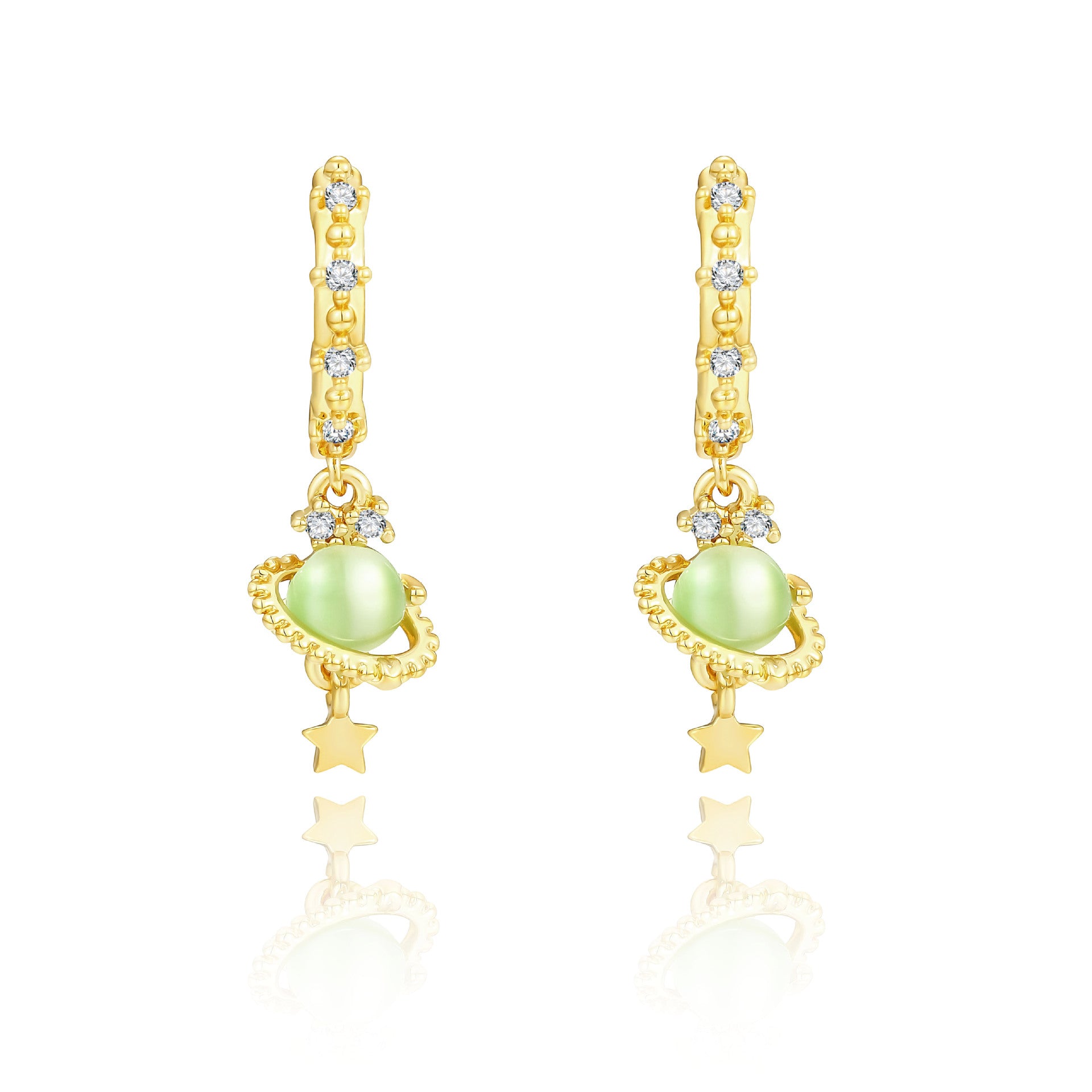 Atemberaubende Ohrring für den Alltag