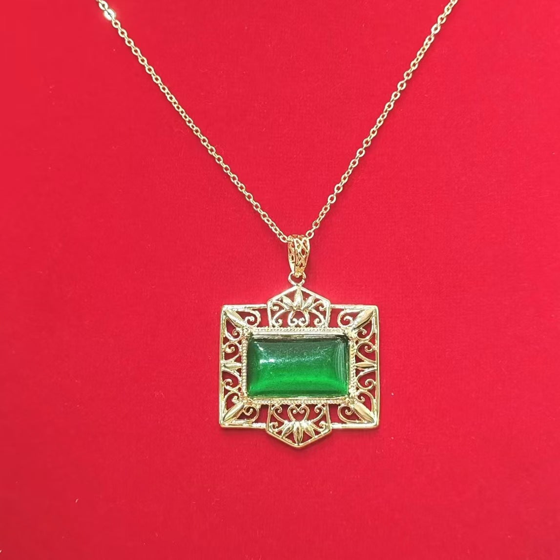 Handgefertigte Vintage Halskette