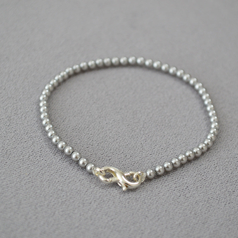 Schöne Perlen Halskette mit einzigartigem Stil