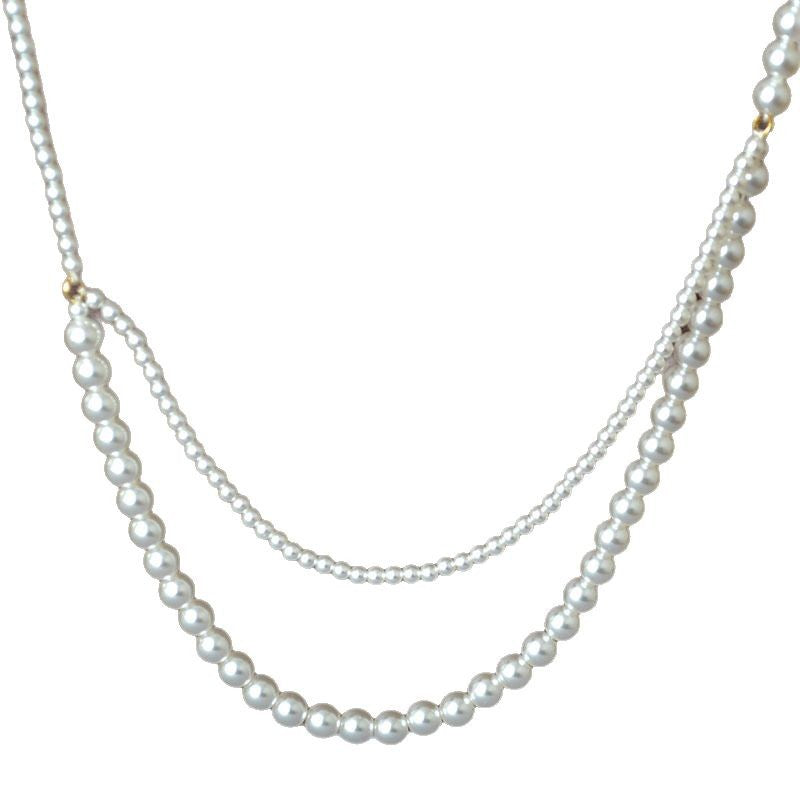 Schöne Perlen Halskette mit einzigartigem Stil