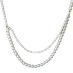 Schöne Perlen Halskette mit einzigartigem Stil