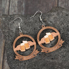 Zarte handwerkliche Ohrring