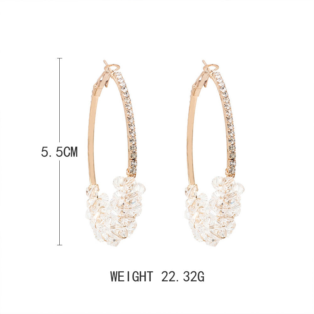 Atemberaubende Ohrring für den Alltag