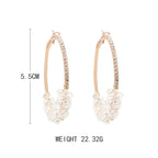 Atemberaubende Ohrring für den Alltag