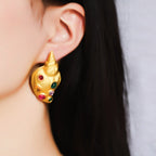 Atemberaubende Ohrring für den Alltag