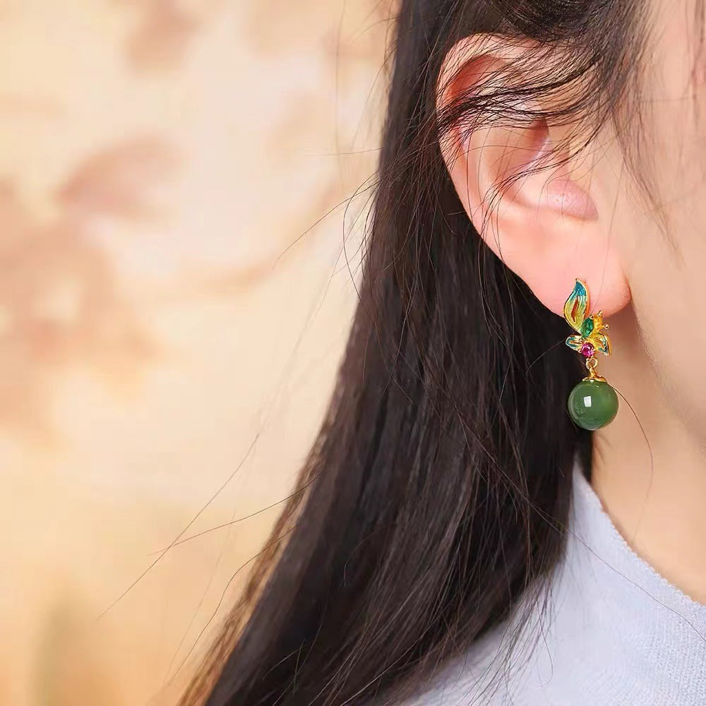 Atemberaubende Ohrring für den Alltag