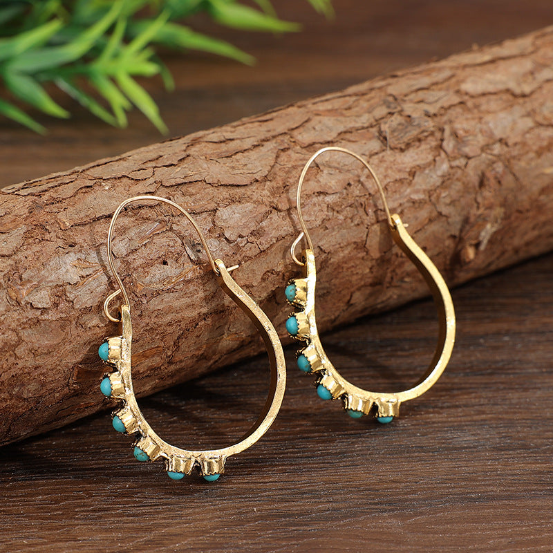 Handgefertigte Vintage Ohrring