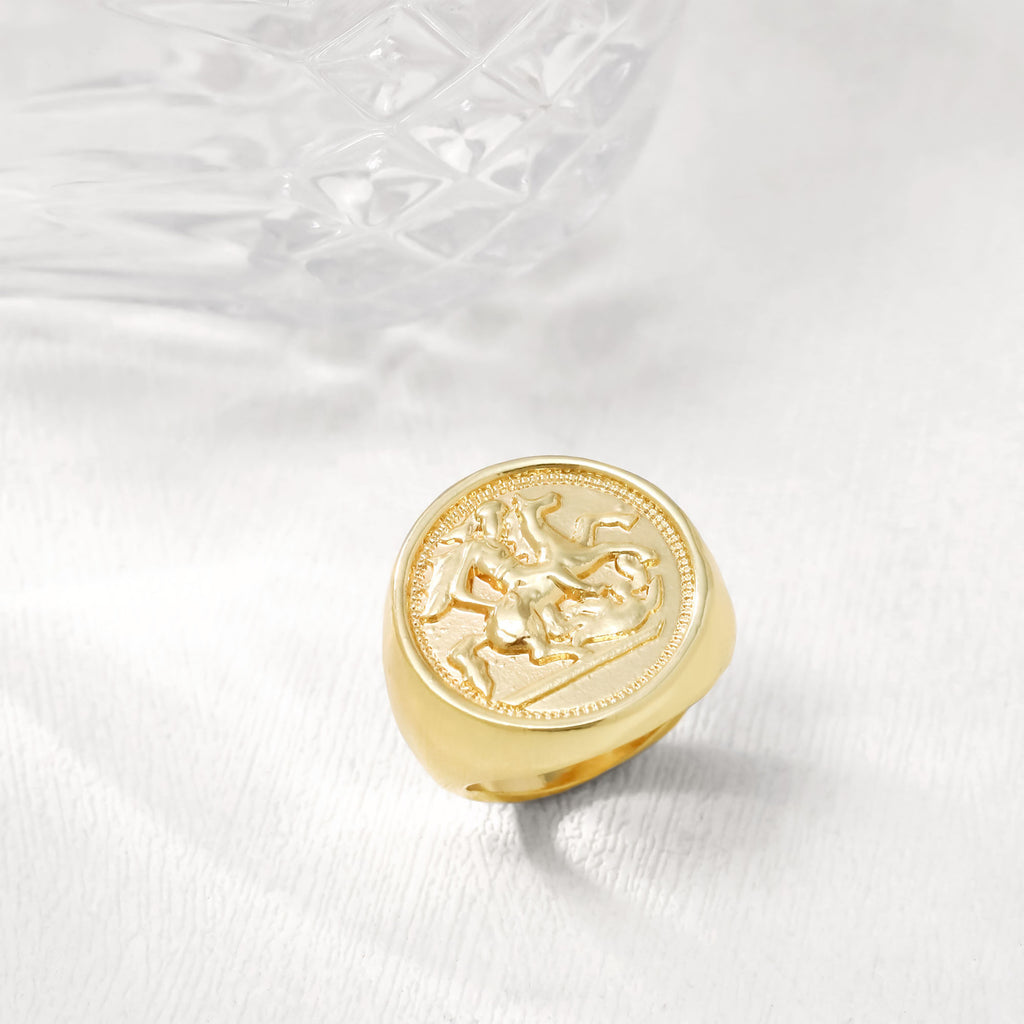 Atemberaubende Gold Ring für den Alltag