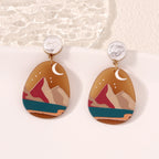 Atemberaubende Ohrring für den Alltag