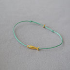 Zarte handwerkliche Gold Armband