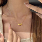 Atemberaubende Gold Halskette für den Alltag