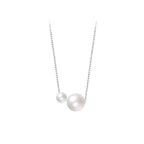 Handgefertigte Vintage Perlen Halskette