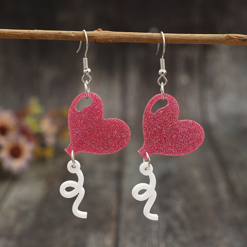 Handgefertigte Vintage Ohrring