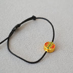 Handgefertigte Vintage Gold Armband