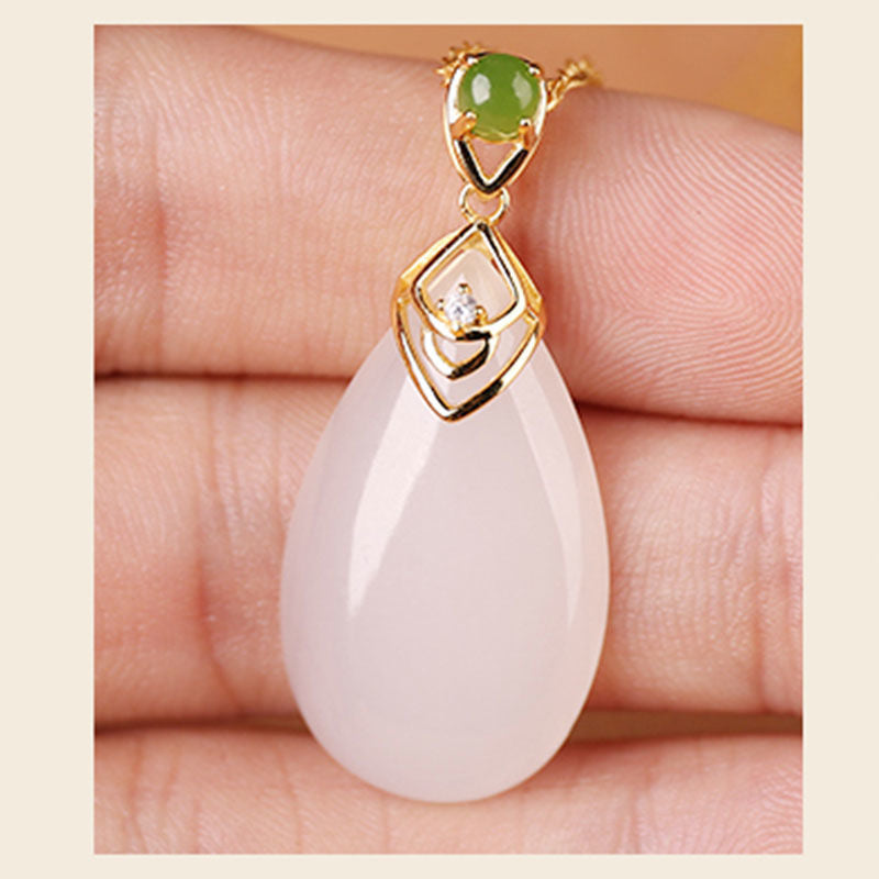 Zarte handwerkliche Gold Halskette