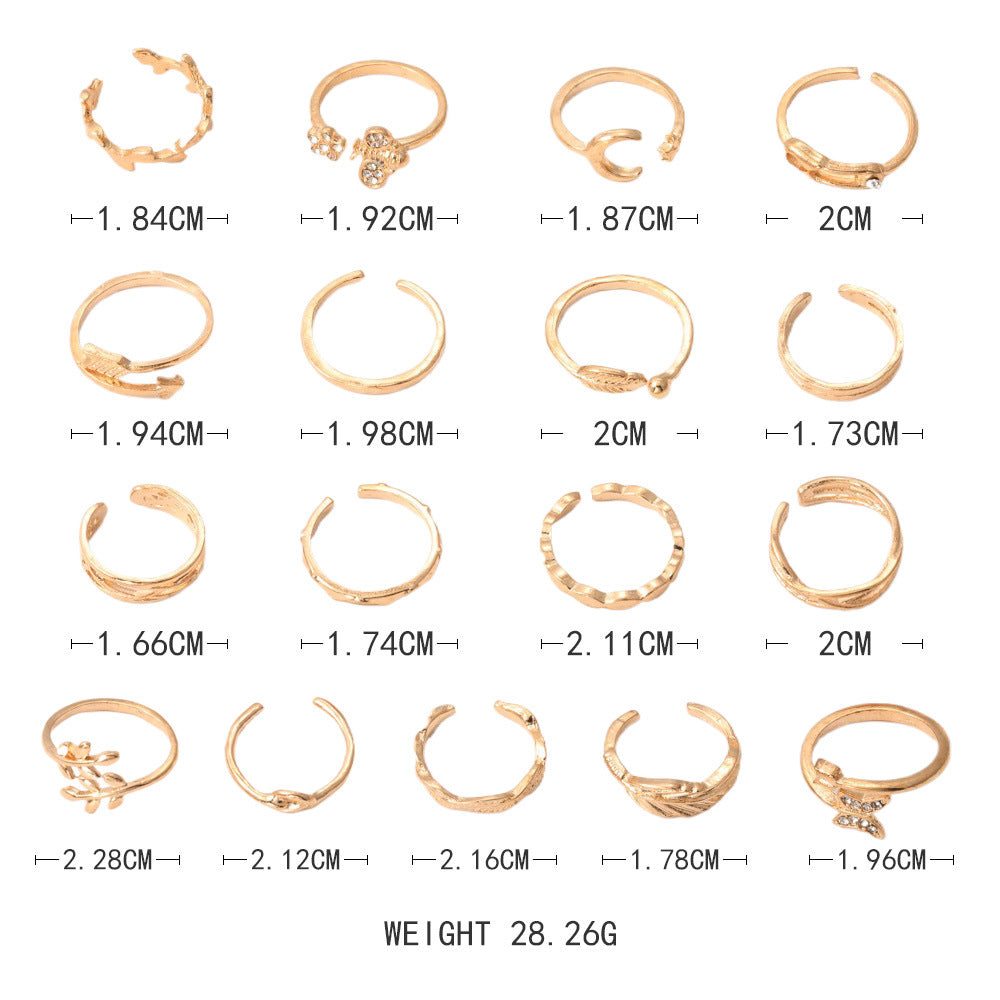 Handgefertigte Vintage Gold Armband