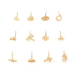 Atemberaubende Gold Ohrring für den Alltag