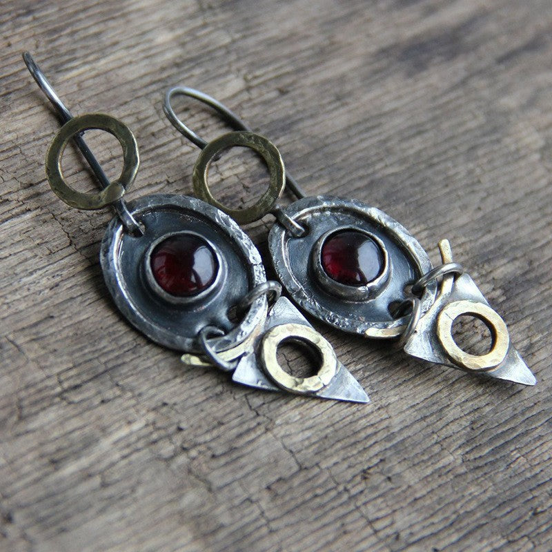 Atemberaubende Silber Ohrring für den Alltag