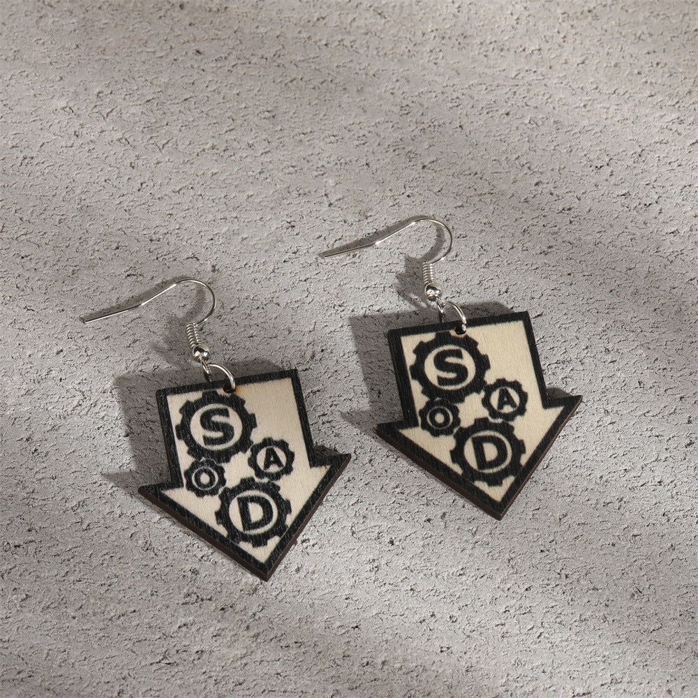 Atemberaubende Ohrring für den Alltag