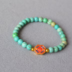 Zarte handwerkliche Gold Armband