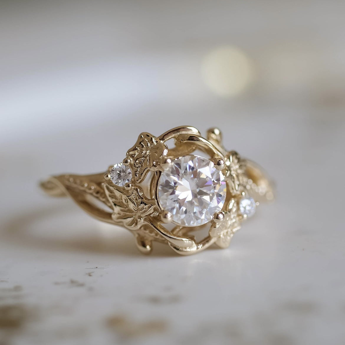 Atemberaubende Gold Ring für den Alltag