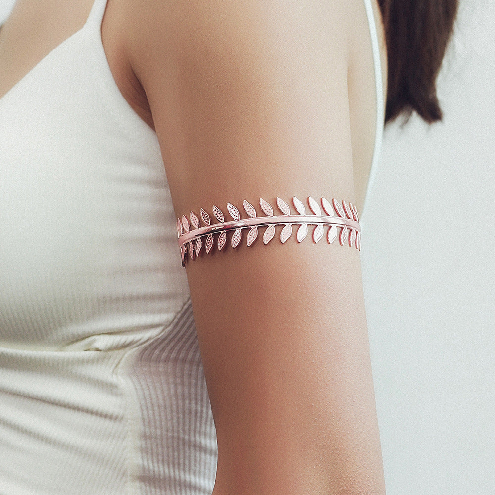 Handgefertigte Vintage Gold Armband