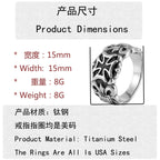 Schöne Ring mit einzigartigem Stil