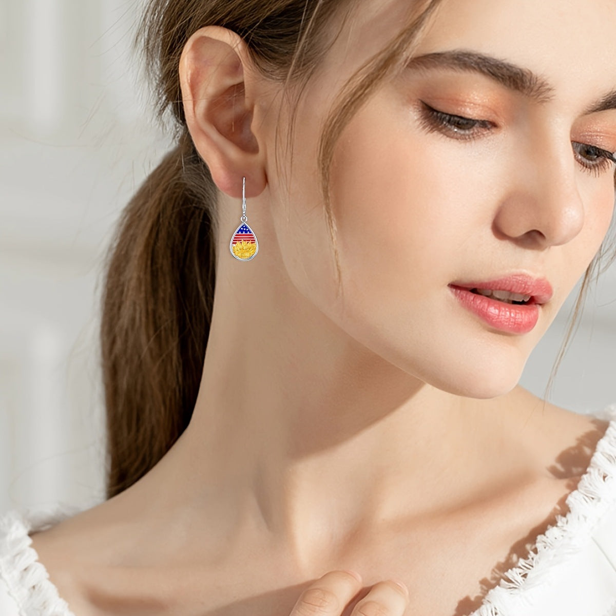 Atemberaubende Ohrring für den Alltag