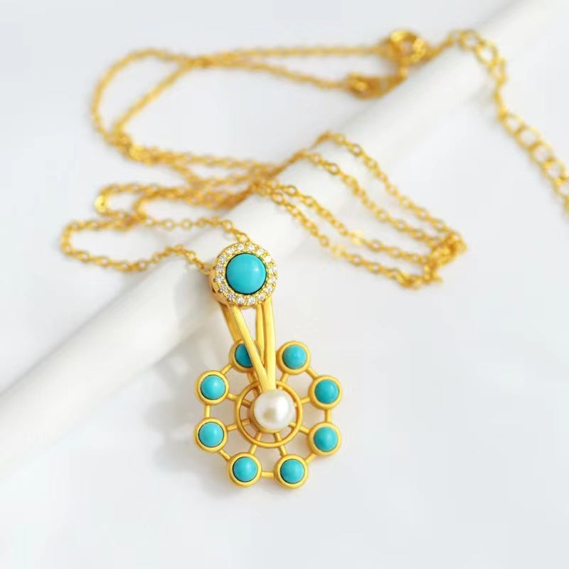 Romantische Gold Halskette für besondere Momente