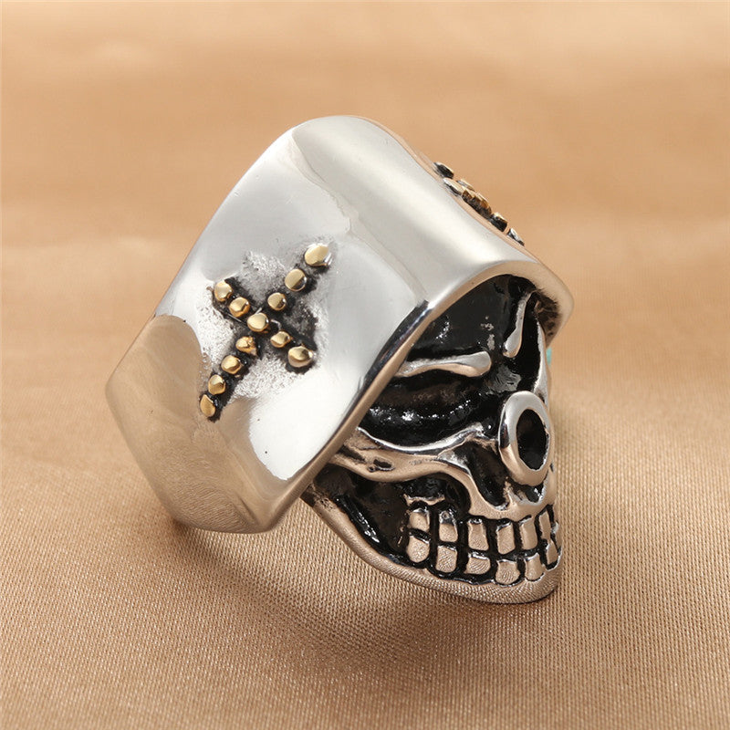 Handgefertigte Vintage Gold Ring